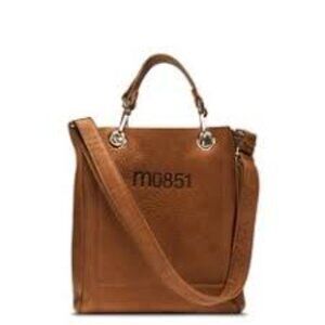 M0851 Saddle Tote Bag Brown